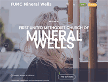 Tablet Screenshot of fumcmineralwells.org